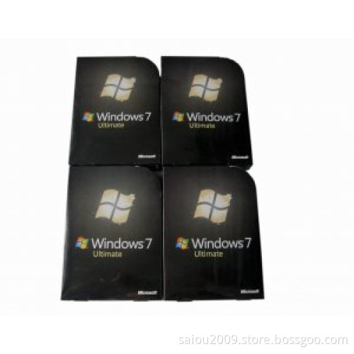 Windows7 ultimate retailbox